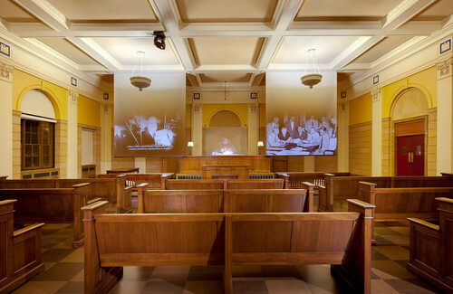 The Mob Museum Courtroom