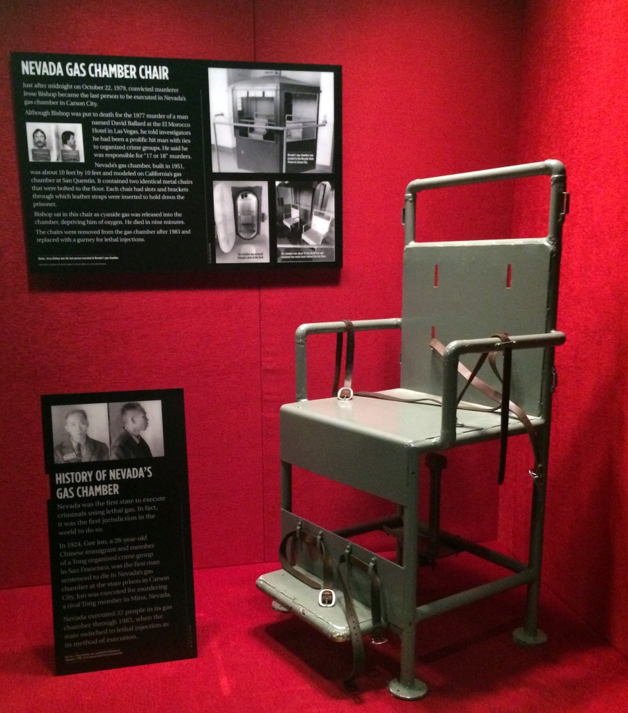 Gas chamber chair exhibit