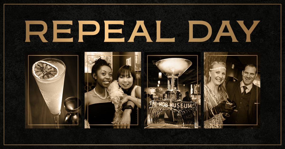 Repeal Day Celebration in The Underground The Mob Museum