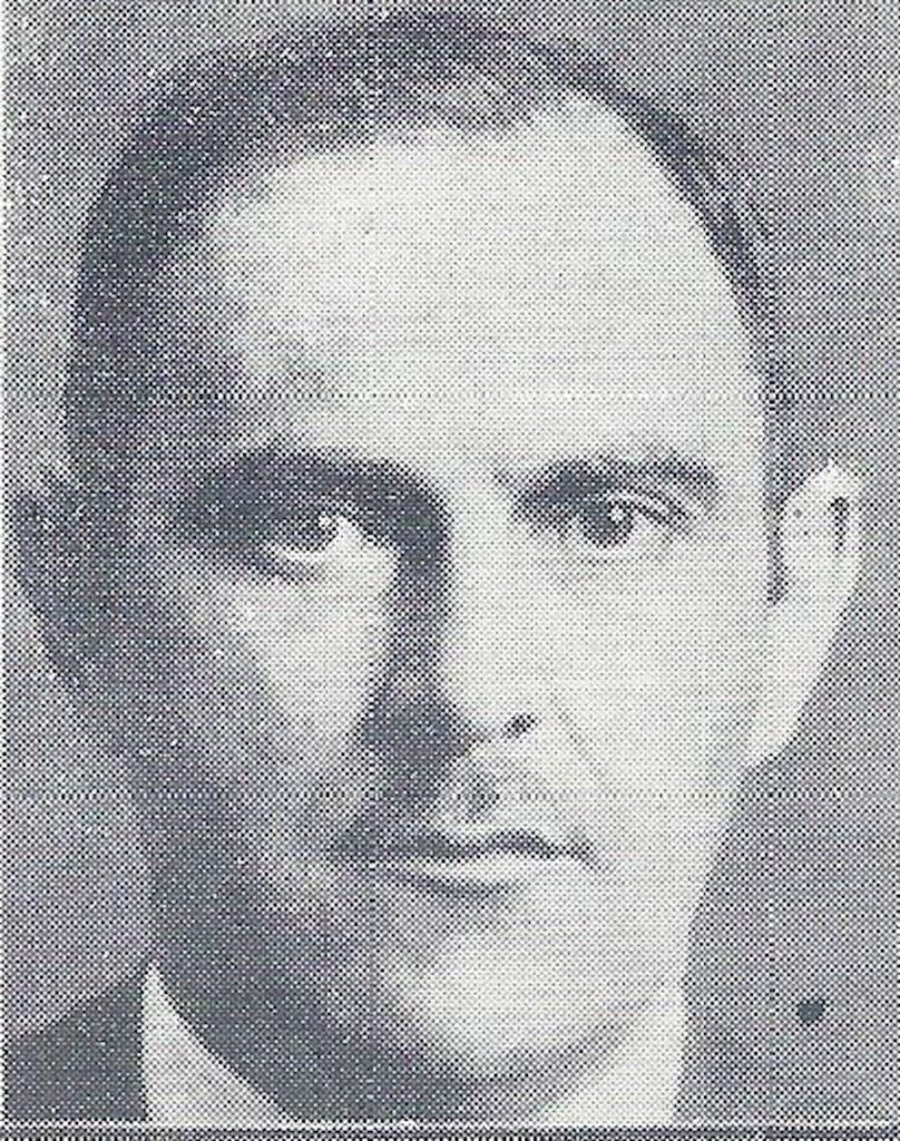 Count Lustig, international swindler, was transferred to Alcatraz as Robert V. Miller, inmate No. 300, in 1936. Years before their respective incarcerations, Lustig purportedly attempted to con Capone once, then realized the error of his ways and returned the money. Courtesy of Cipollini Collection