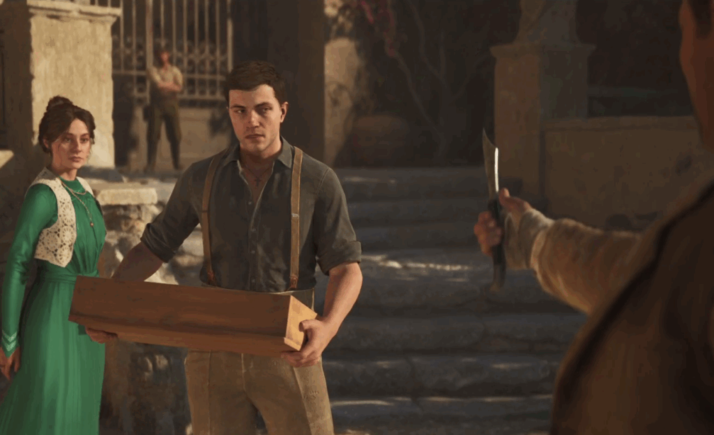 In Mafia: The Old Country, a new release from 2K Games, you play as Enzo Favara, center, who rises through the ranks of the Sicilian Mafia in the first decade of the 20th century. 2K Games