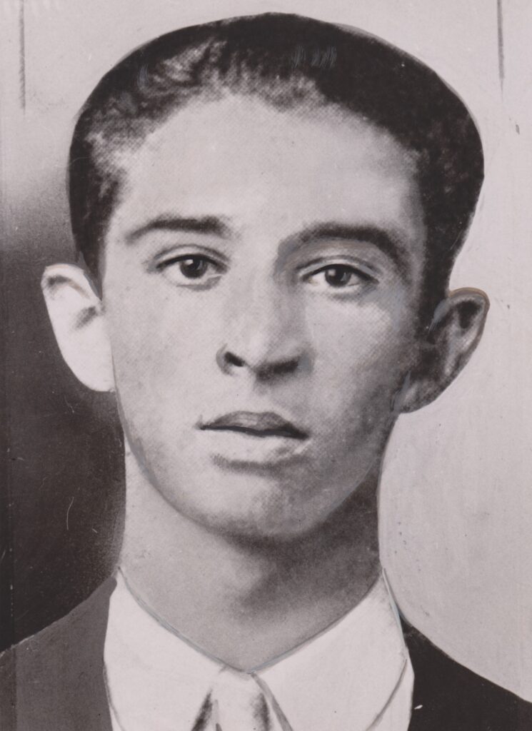 Caption: Al Stern, aka Stein, a 21-year-old suspect in at least eight murders, was the first person of interest police sought in the Dutch Schultz murder investigation. Courtesy of Cipollini Collection