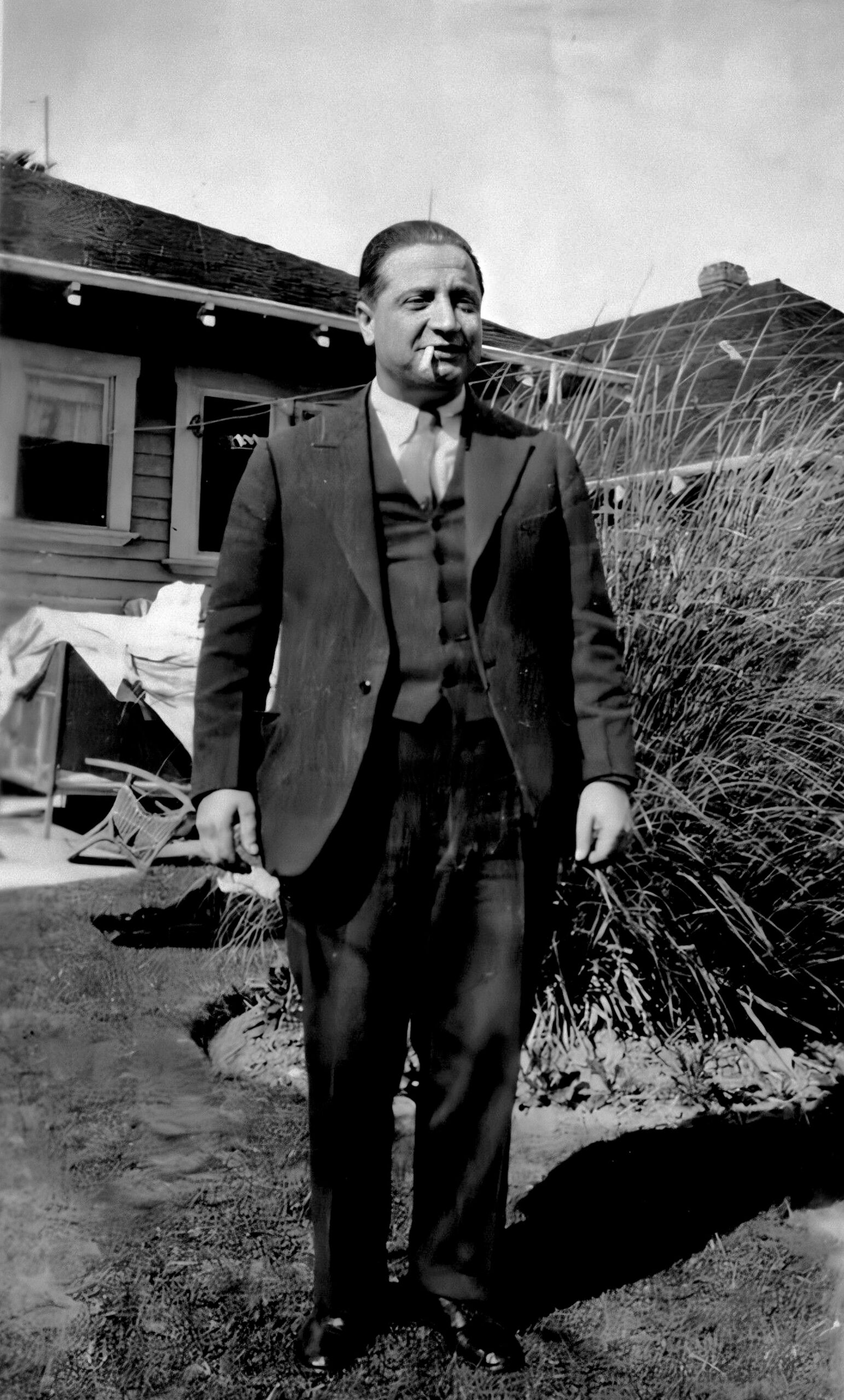 Jack Dragna, pictured here in the late 1930s or early ‘40s, was the boss of the Los Angeles Mafia from 1935 until his death in 1956. Years after his death, the L.A. Mob’s decline led to the moniker, “Mickey Mouse Mafia.” Courtesy of J. Michael Niotta