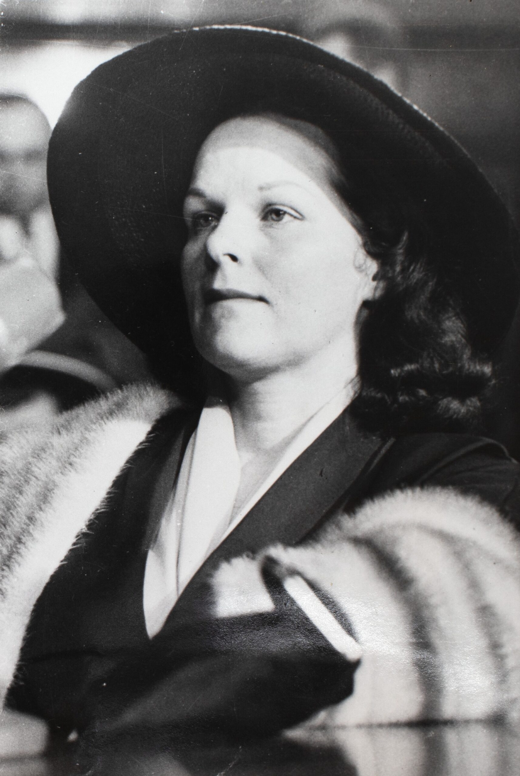 Virginia Hill testifies in New York City before the Senate’s Kefauver Committee in 1951. The Mob Museum Collection