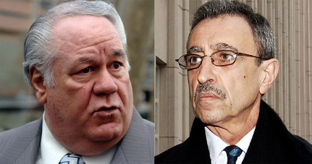 Twenty years ago, a federal jury convicted “Mafia Cops” Louis Eppolito and Stephen Caracappa on eight counts of murder and other racketeering-related charges. Three years later, they were sentenced to life in prison. ZUMA Press inc./Alamy Stock Photo / Alchetron