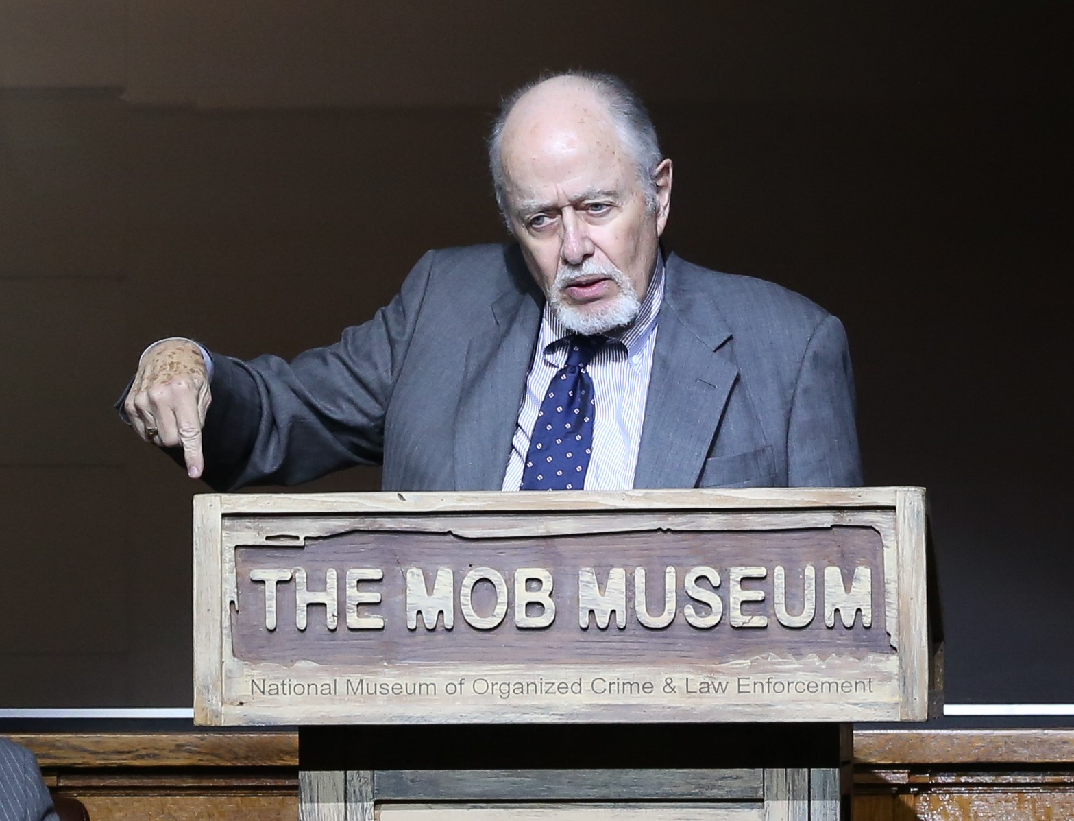 The late Robert Blakey spoke at The Mob Museum in November 2013 during a public program, “JFK: An Inside Look at the Assassination of a President 50 Years Later.” The Mob Museum Collection