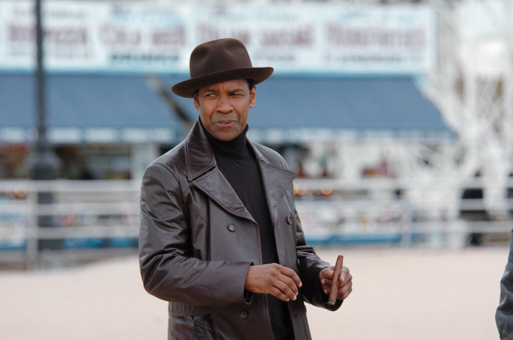 Denzel Washington played Frank Lucas in the 2007 film American Gangster, which helped popularize the drugs-in-coffins theory. Richard Corkery/NY Daily News Archive via Getty Images