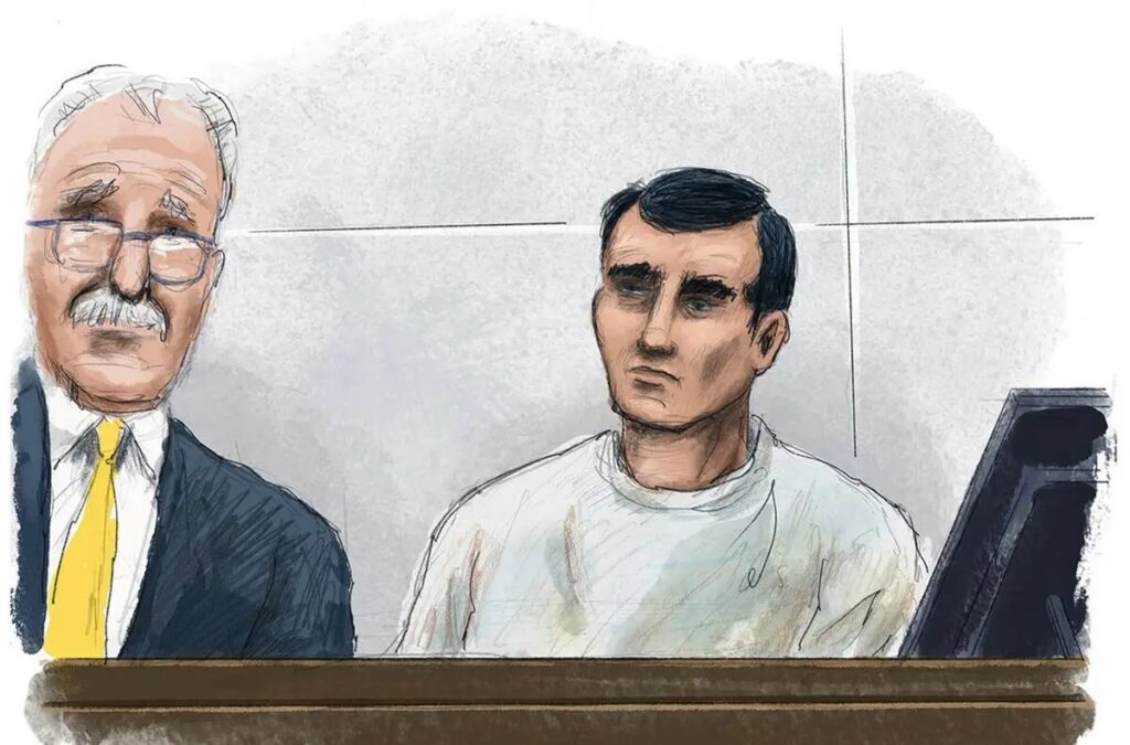 Alexander De Jesus Figueroa-Torres, right, testifies with the help of an interpreter during the Las Vegas trial. His cooperation helped the prosecution build a strong case against the defendants. Wes Rand/Las Vegas Review-Journal