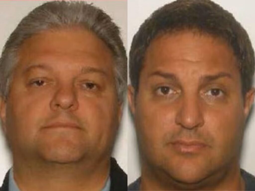 Dom Violi, left, and his brother Joey were arrested as part of Tripi’s investigation of the Buffalo Mob. Dom’s conversations caught on a police wire suggested that Todaro Jr. was leading the crime family. Royal Canadian Mounted Police