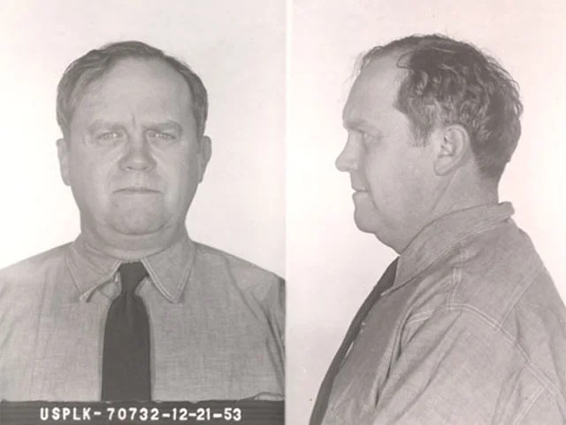 Binion’s mugshot in 1953. U.S. Department of Justice