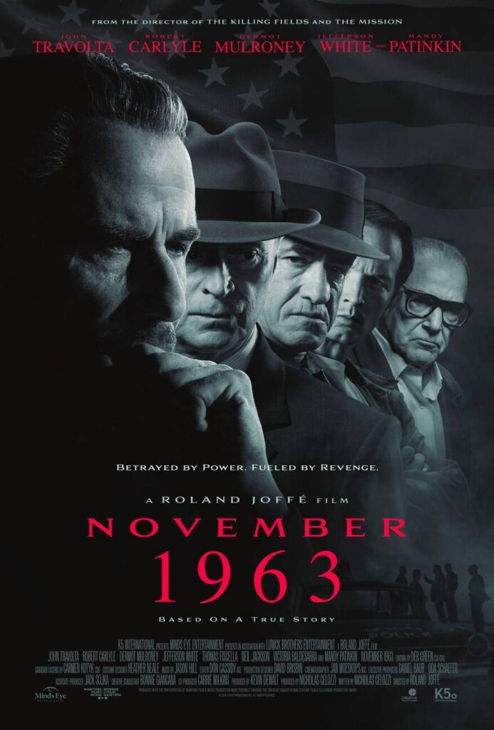 November 1963 is scheduled for theatrical release on December 4, 2026. BFA / K5 International / Alamy Stock Photo